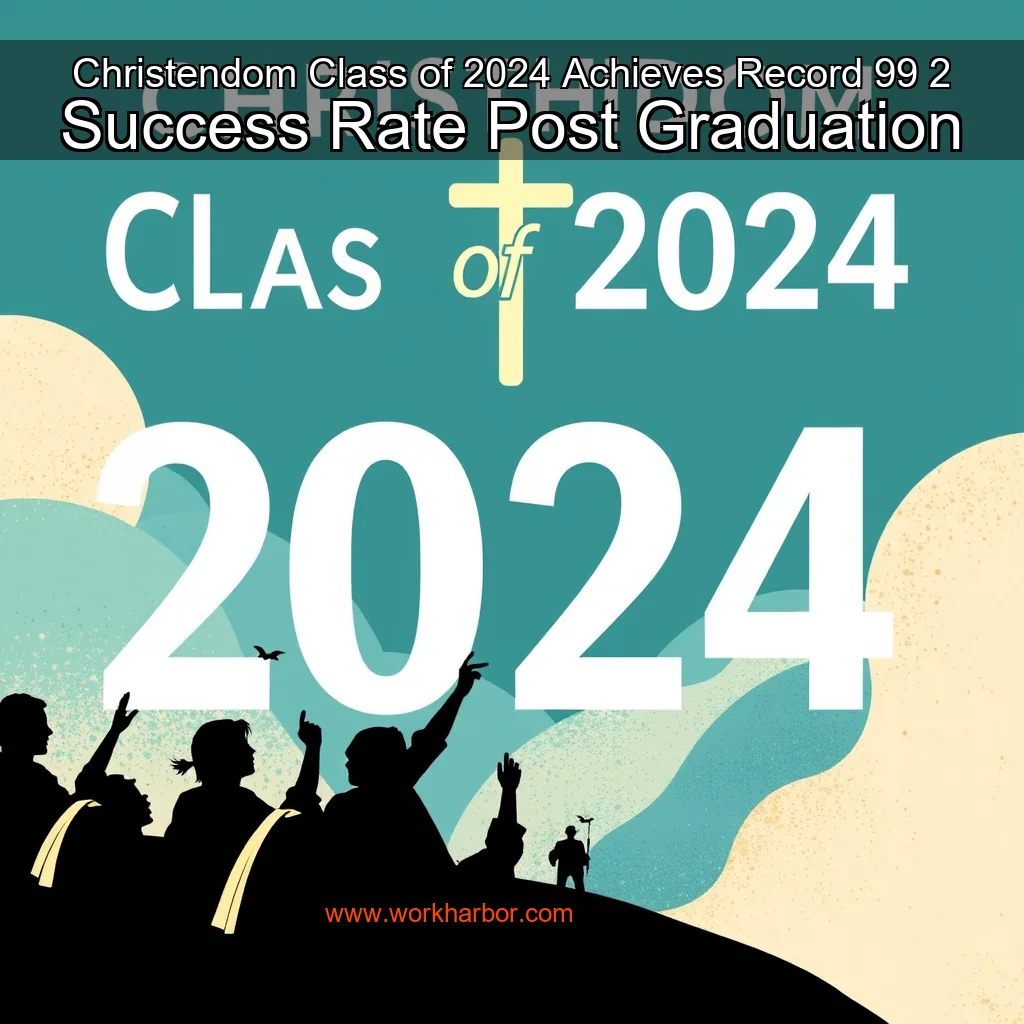 Read more about the article Christendom Class of 2024 Achieves Record 99  2  Success Rate Post  Graduation