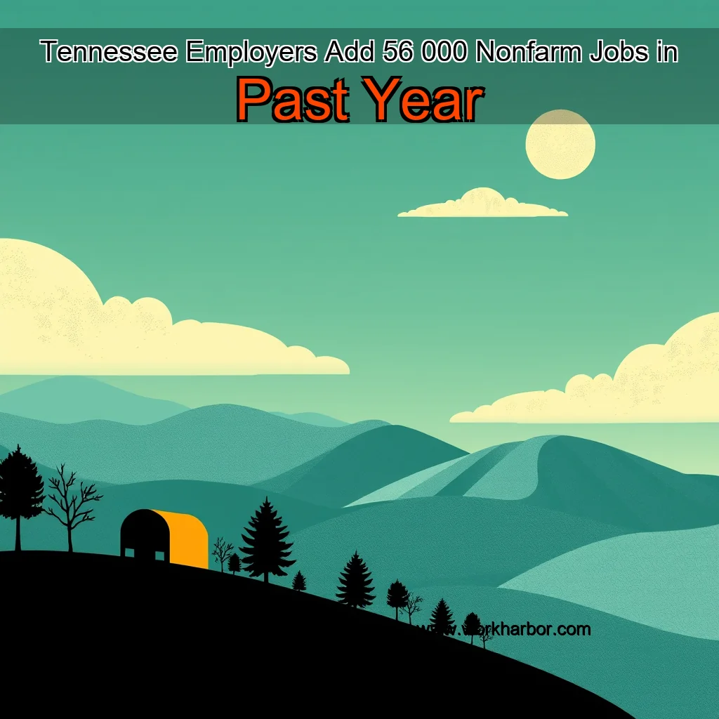You are currently viewing Tennessee Employers Add 56  000 Nonfarm Jobs in Past Year