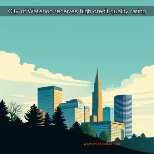 Read more about the article City of Waterloo receives high credit quality rating
