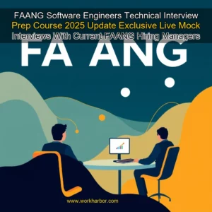 Read more about the article FAANG Software Engineers Technical Interview Prep Course 2025 Update  Exclusive Live Mock Interviews With Current FAANG Hiring Managers