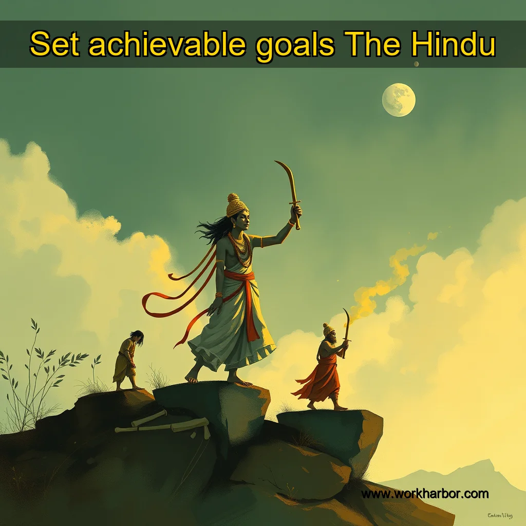 Read more about the article Set achievable goals  The Hindu
