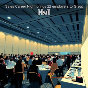 Read more about the article Sales Career Night brings 22 employers to Great Hall