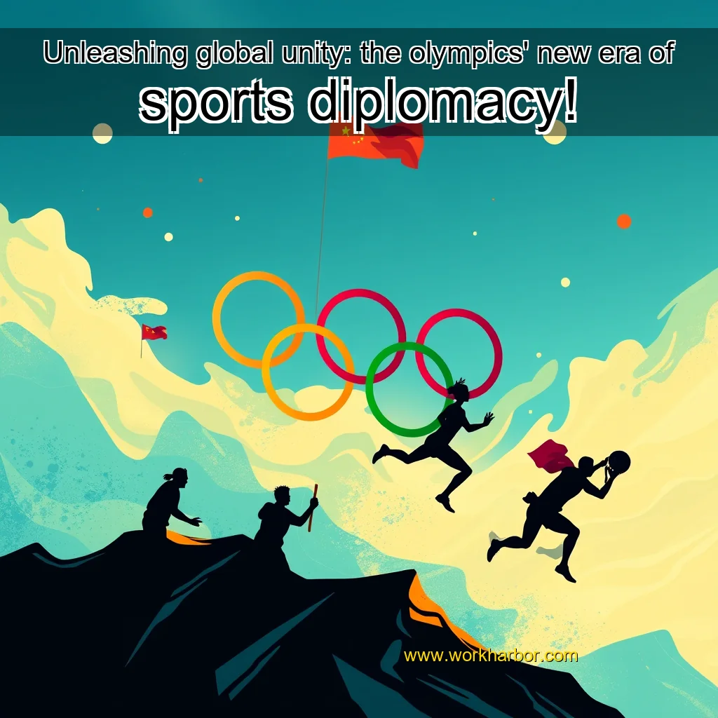 You are currently viewing Unleashing global unity: the olympics’ new era of sports diplomacy!