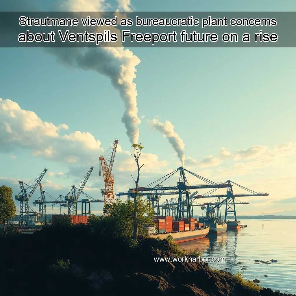 You are currently viewing Strautmane viewed as bureaucratic plant  concerns about Ventspils Freeport future on a rise