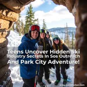 Read more about the article Teens Uncover Hidden Ski Industry Secrets In Sos Outreach And Park City Adventure!
