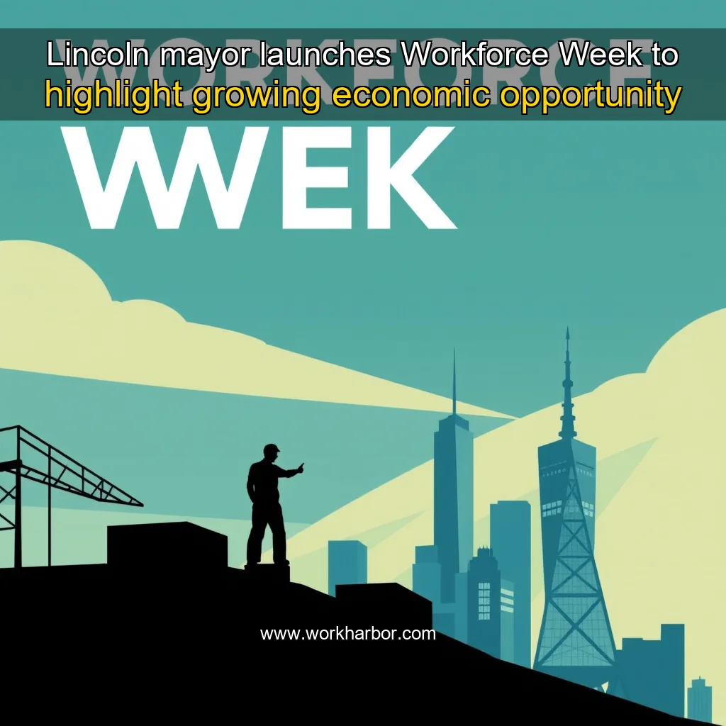 Read more about the article Lincoln mayor launches Workforce Week to highlight growing economic opportunity