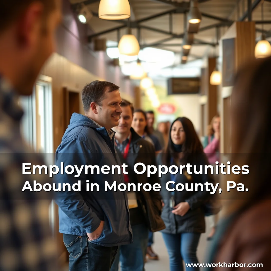 Read more about the article Employment Opportunities Abound in Monroe County, Pa.