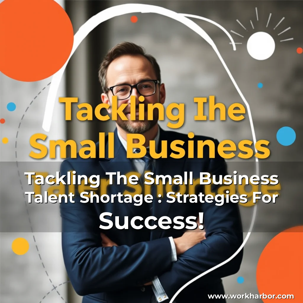 Read more about the article Tackling The Small Business Talent Shortage : Strategies For Success!
