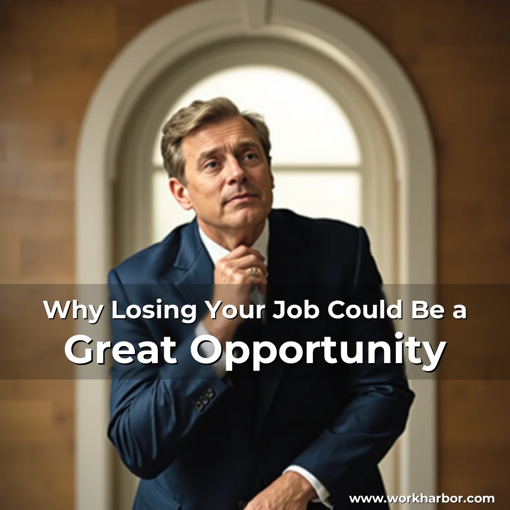 Read more about the article Why Losing Your Job Could Be a Great Opportunity