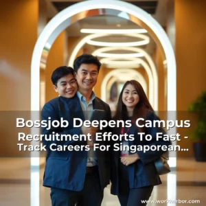 Read more about the article Bossjob Deepens Campus Recruitment Efforts To Fast – Track Careers For Singaporean Students!