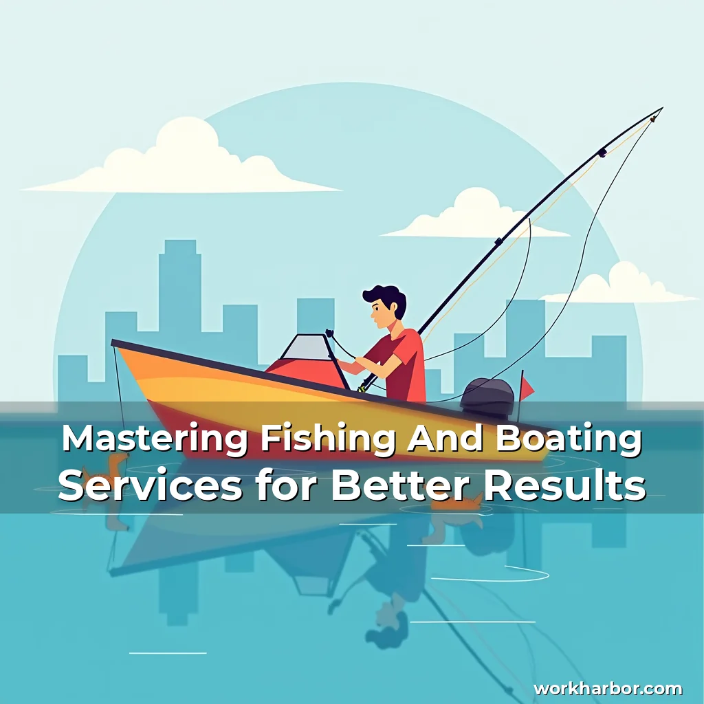 Read more about the article Mastering Fishing And Boating Services for Better Results